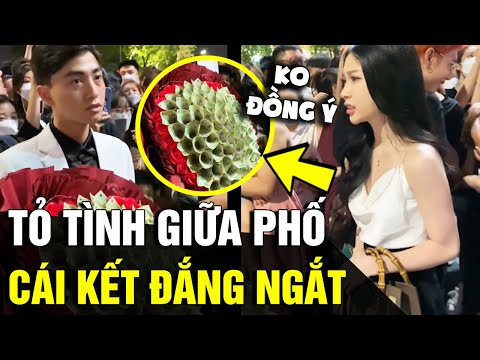 Video Tỏ tình bằng 'HOA TIỀN' giữa phố đi bộ, thanh niên... - YouTube