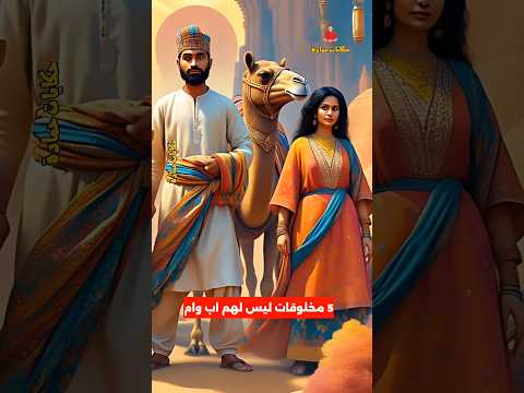 خمس مخلوقات ليس لهم اب او ام
