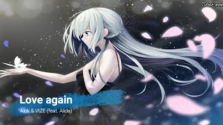 Nightcore - Love again (Alok \u0026 VIZE feat. Alida) - (Lyrics)