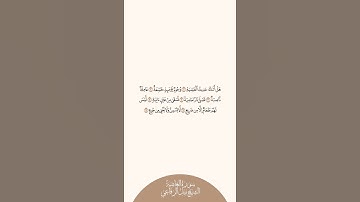 إستمع وإقرأ سورة الغاشية الآيات ١ إلى ٧ الشيخ نبيل الرفاعي