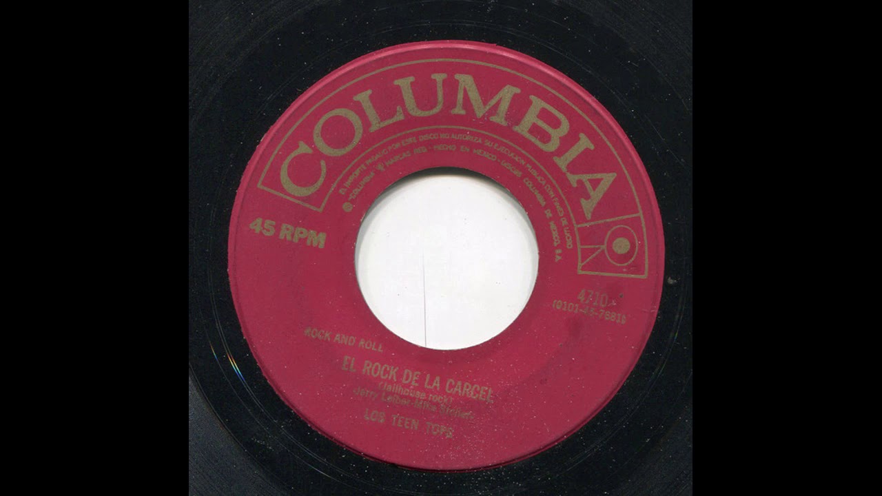 Los Teen Tops ‎– Rock De La Carcel (1960) - YouTube
