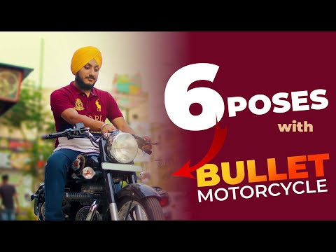 Royal Enfield Bullet Photoshoot | Bike Photo Pose Idea | Lensmagicians -  YouTube