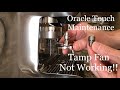 Breville oracle touch maintenance  tamping issues  wavy tamp