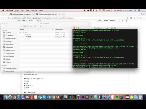 How to use .gitignore files