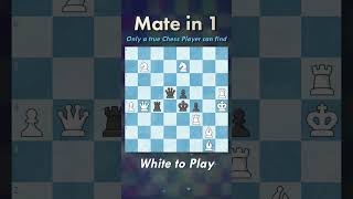 Spot the Checkmate in 1 Move 🧠 #33 #chess #puzzle #shorts