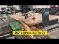 Solid wood cutting machine