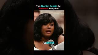 The Abortion Debate got Awkward Really Fast #benshapiro #debate #usa