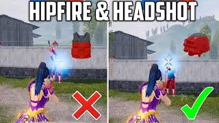 How TO Improve HIP-FIRE And HEADSHOT ACCURACY🔥| Best Close Range Tips & Tricks in BGMI/PUBG MOBILE