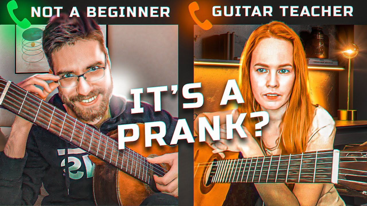 Professional GUITARIST DOESN'T Pretends to be a BEGINNER to Guitar