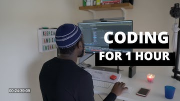 coding for 1 hour timelapse | day in the life of a software engineer