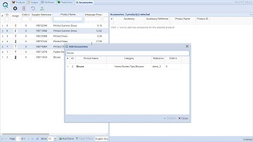 QuickUpdate for Prestashop - How to bulk update products accessories