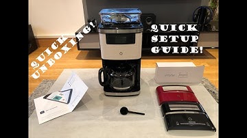 Smarter Coffee Machine 2nd Generation -Quick Unboxing, Setup Guide and demonstration run!