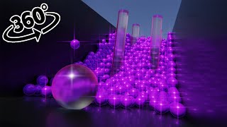 🟣 360° Bouncing Balls | VR 4K 🟣