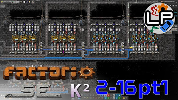 S2-E16 pt1 - Science Reversal - Laurence Plays Factorio: Space Exploration 0.6 + Krastorio²