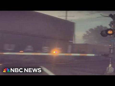 Tesla owner says his car's 'self-driving' technology didn't detect moving train
