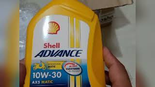 Cara cek keaslian oli Shell advance ax5 scooter 10w-30 premium mineral matic asli