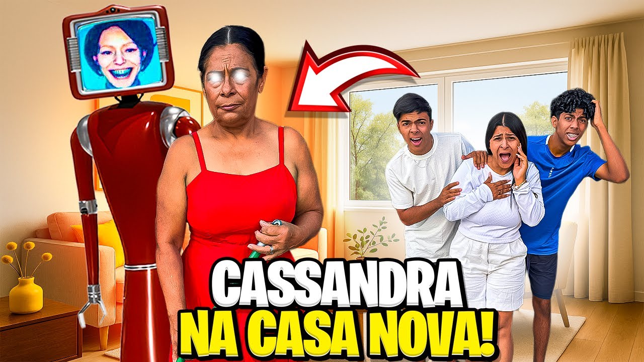 CASSANDRA ESTÁ CONTROLANDO A AVÓ DO ESTEVÃO E DO GABRIEL!!  VEJA OQUE FIZEMOS!!!😱