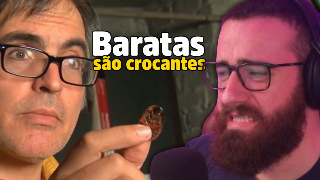 Ele gosta de comer barata e outros insetos
