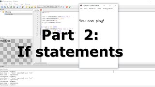 Gideros Tutorial 2: If Statements and More!