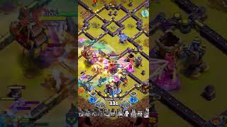 Super Yeti Attack 🔥 #shorts #clashofclans