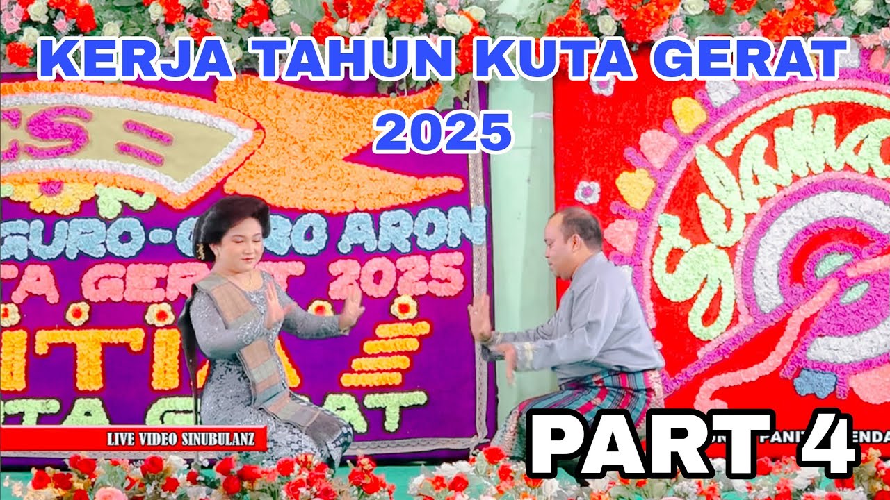 PART 4 KERJA TAHUN TERBARU 2025 DESA KUTA GERAT | ADU PERKOLONG-KOLONG, ARON Ras Sidebanna