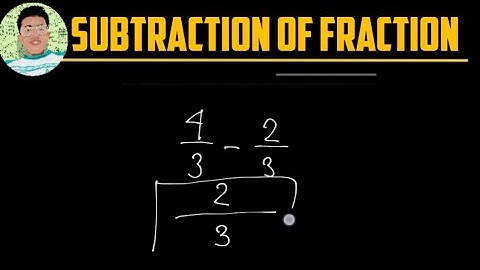 Mastering Subtraction of Fractions | Simple Guide
