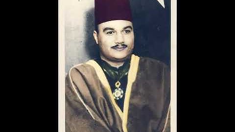 الشيخ ابو العينين شعيشع - من سورة مريم في بغداد العراق 1956