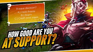 How Good Are YOU At Support? | Early Game Quiz For Engager & Enchanter