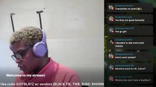 Rhonni Blayz is live: WAKE N BAKE