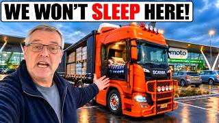 Why British Lorry Drivers REFUSE to Sleep at Motorway Services in 2026