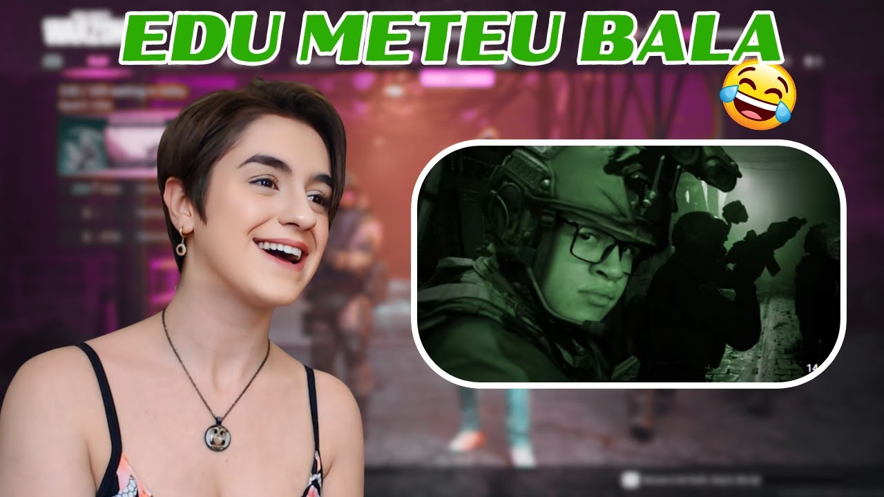 REACT - CAÇA AO TERROR! - Call of Duty Modern Warfare (Games EduUu)