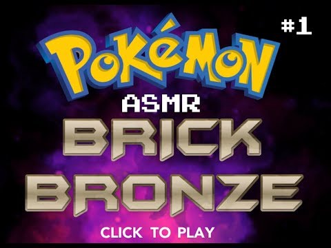 Pokemon Brick Bronze ASMR #2 - FIRST GYM BADGE! - YouTube
