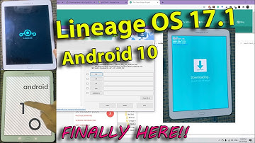 How to install Lineage OS 17.1 - Android 10 Q on Samsung Galaxy Tab S2