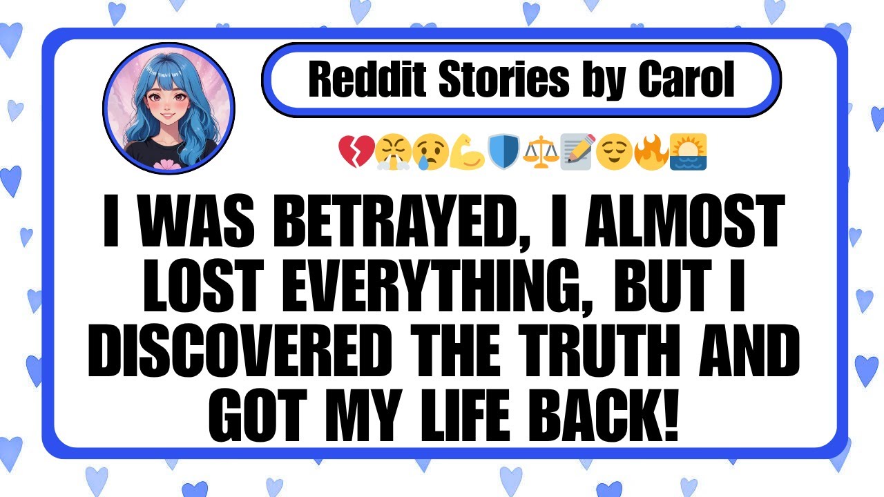 I was betrayed, I almost lost everything, but I discovered the truth