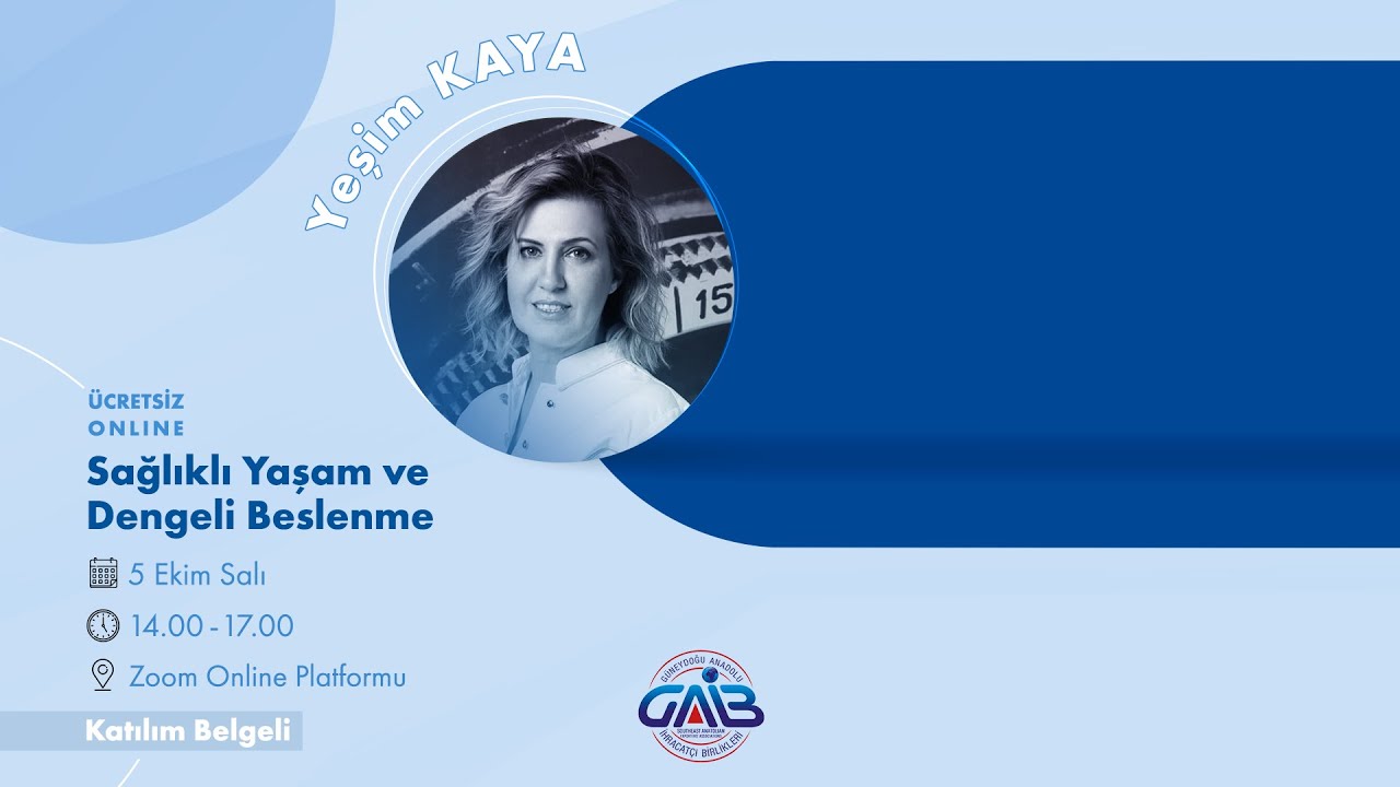 Sağlıklı Yaşam ve Dengeli Beslenme-Yeşim Kaya