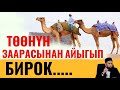 ТӨӨНҮН ЗААРАСЫНАН АЙЫККАНДАР БОЛГОН, БИРОК.....