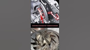 variable geometry turbocharger work principal  / VGT work #technology #machine #automobile #turbo