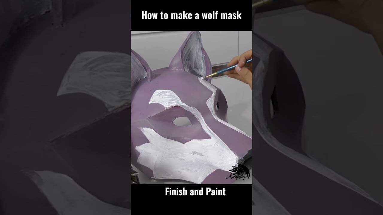 How to make a Wolf Mask 