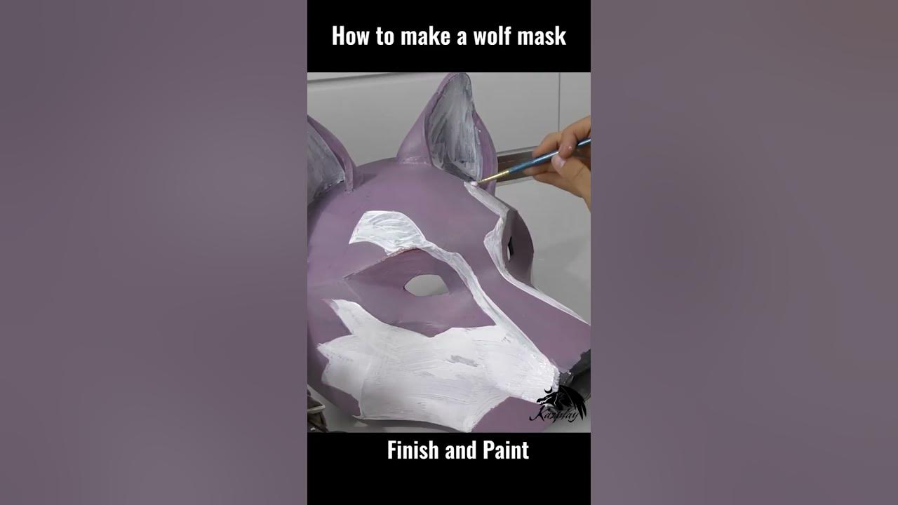 How to make a Wolf Mask 