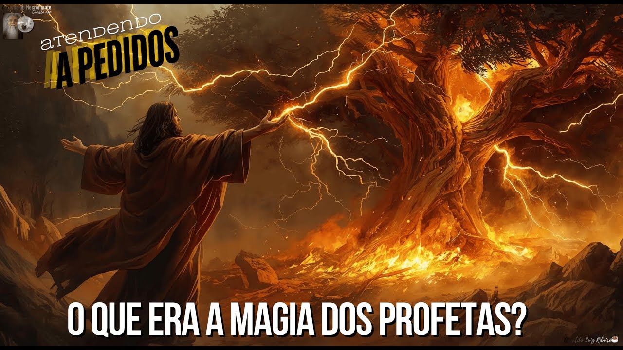 Live 451.A magia dos profetas da Bíblia. O que era exatamente aquilo, professor? Atendendo a pedidos