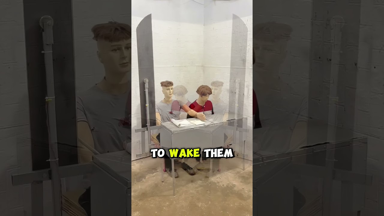 This Way You'll Never Fall Asleep in Class Again 😮 #audio