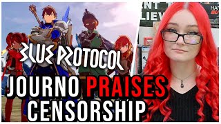 Journo PRAISES Blue Protocol Censorship And Defends Amazon's Shoddy Localization Changes