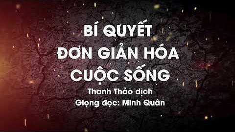 Bí quyết đơn giản hóa cuộc sống review