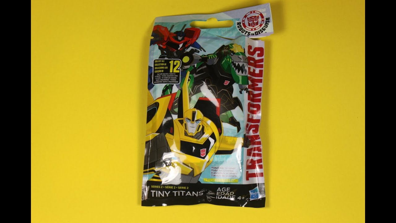 Transformers Robots in Disguise Tiny Titans Series 2 Blind Bag Opening