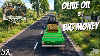 Olive Oil selling is just what we needed! | Farming Simulator 25 - Wola Zabierzowska