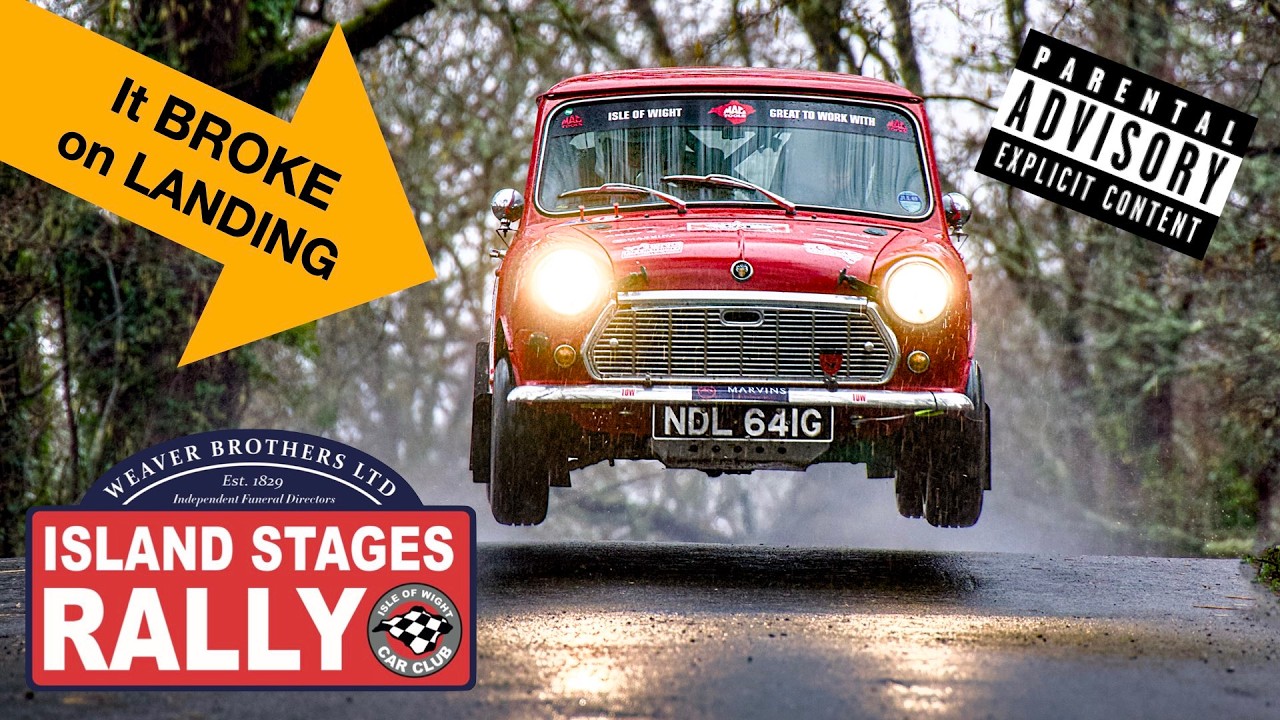 BIG JUMPS and CRASHES - Our scariest rally to date - Island Stages 2026