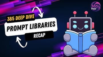 Options for Organizing Copilot Prompts into Libraries | 365 Deep Dive Recap