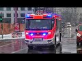 [Kaputtes Presslufthorn 🚨🔊] Einsatzfahrt 》E-LHF-1100/1 || Berliner Feuerwehr / Feuerwache Mitte