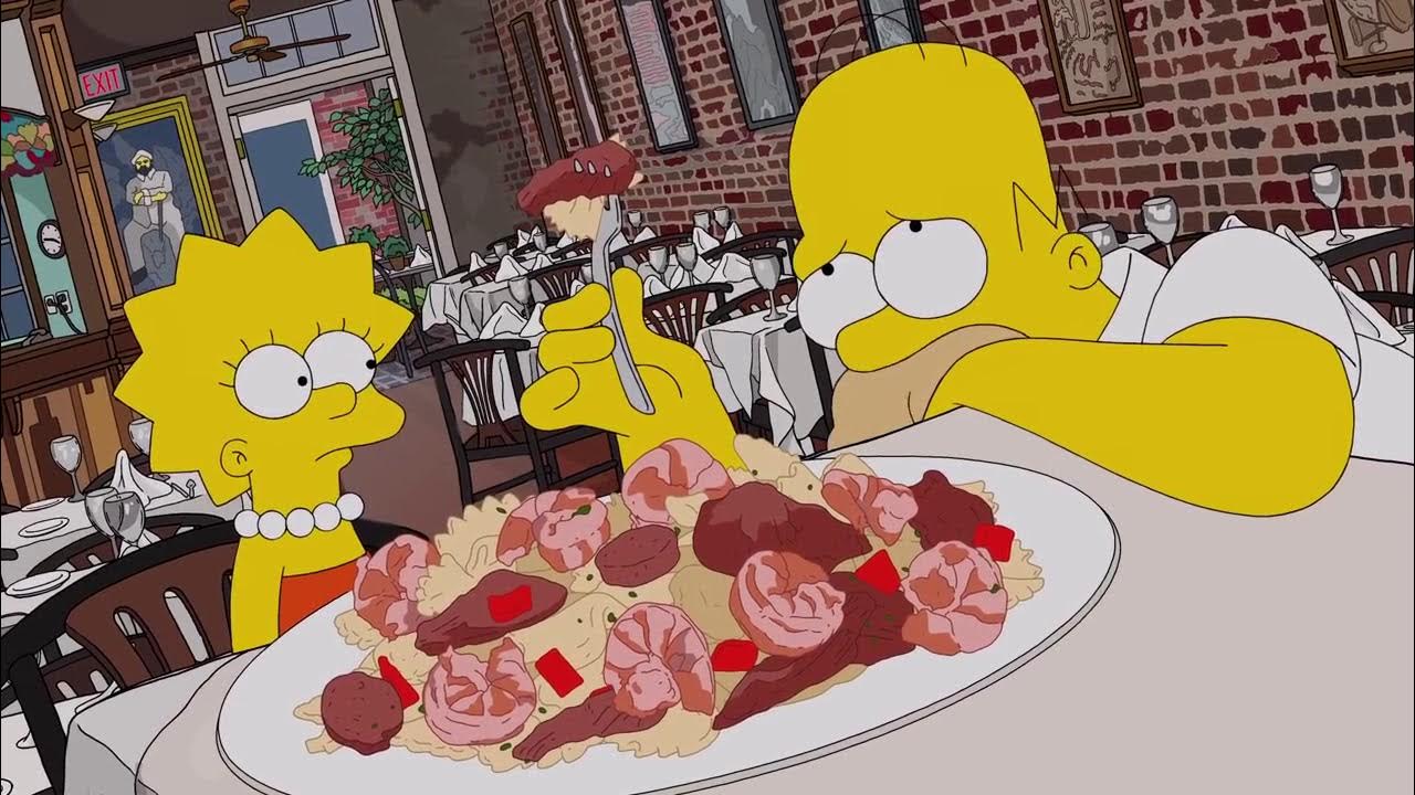 Eat his. Симпсоны хот дог. гомер готовит. simpsons у ресторана. homer eat dress.