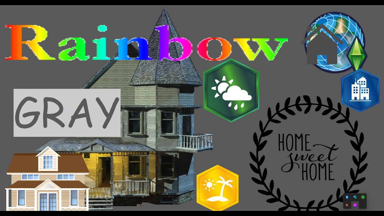Gray Rainbow House YouTube